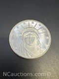1 Troy Oz .999 Fine Silver Liberty Bullion Coin