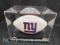 Signed New York Giants Football Signature Says Y.A. Tittle 11 of 71