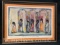 Framed Print Art by Ted DeGrazia Heathen Indians Receive Kino with Arches and Crosses