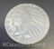 Golden State Mint 1 Troy Oz .999 Fine Silver Indian Head Bullion Coin