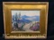 Framed Art of Desert Landscape by Charles Small 19x21