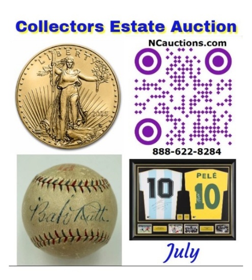 2025 July Collectors Estate Sale Auction