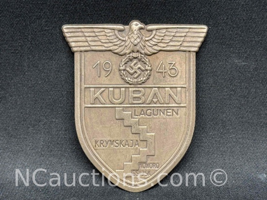 KUBAN SHIELD 1942-1943. WW2 GERMAN Nazi Hitler Swastika