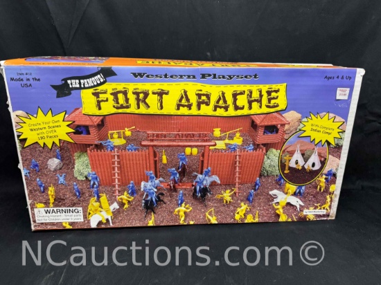 Vintage Western Playset Version of Fort Apache Play Set No 12 H.A.S. Marketing