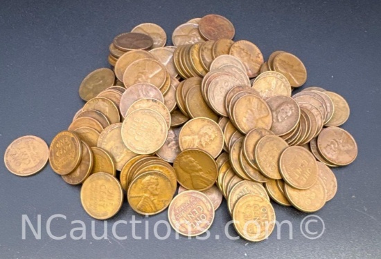 Wheat Pennies 444. Grams