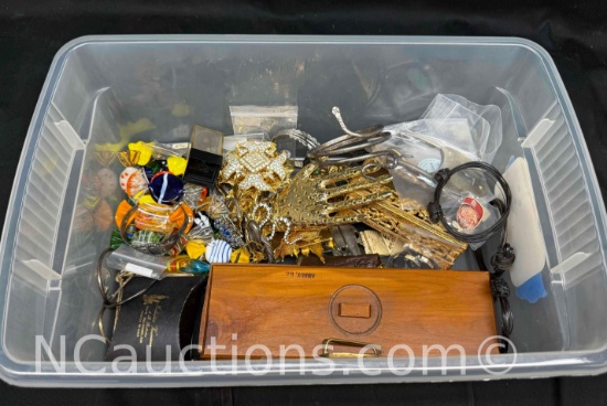 Fancy Costume Jewelry Pins, Brooches, Bracelets more