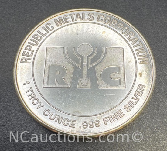 RMC 1 Troy Oz .999 Fine Silver Bullion Coin