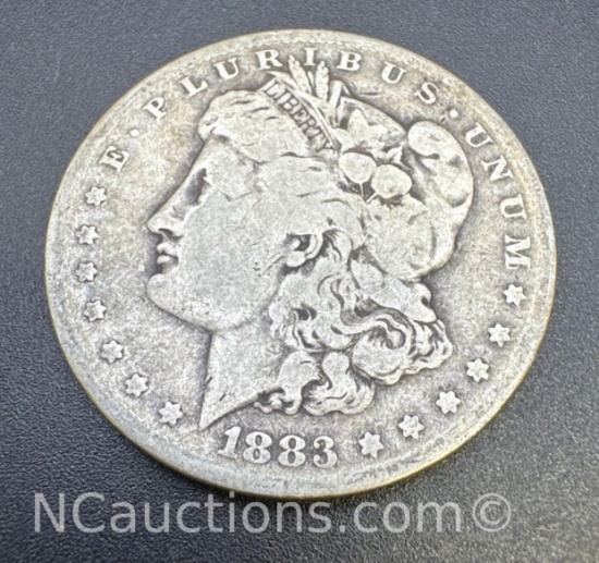 1883-S Morgan Silver Dollar 90% Silver Coins 25 Grams