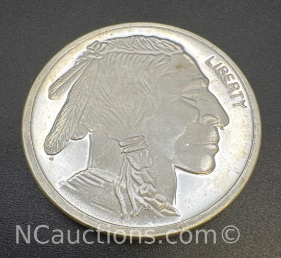 1 Troy Oz .999 Fine Silver Indian Head Bullion Coin