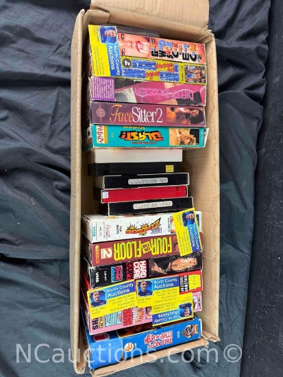 16 Vintage Porn VHS Tapes