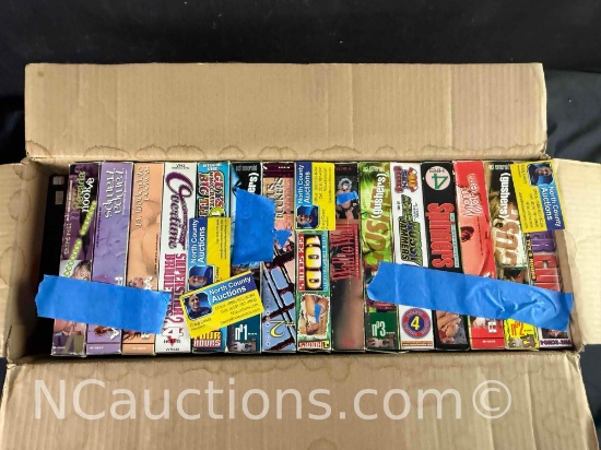 17 Vintage Porn VHS Tapes