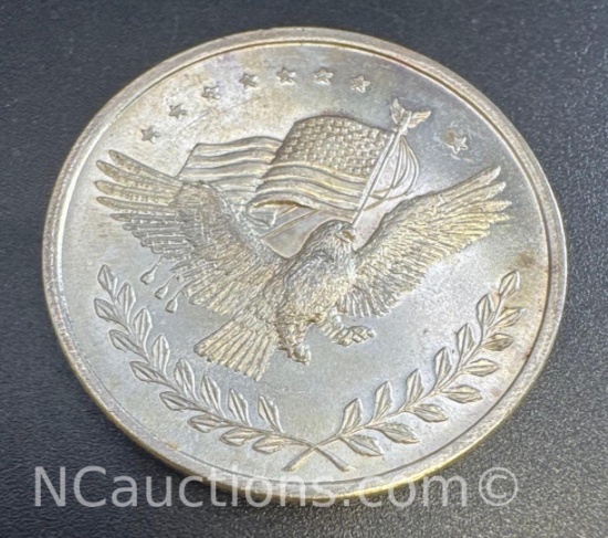 Silver Trade Unit 1 Troy Oz .999 Fine Silver Eagle Bullion Coin