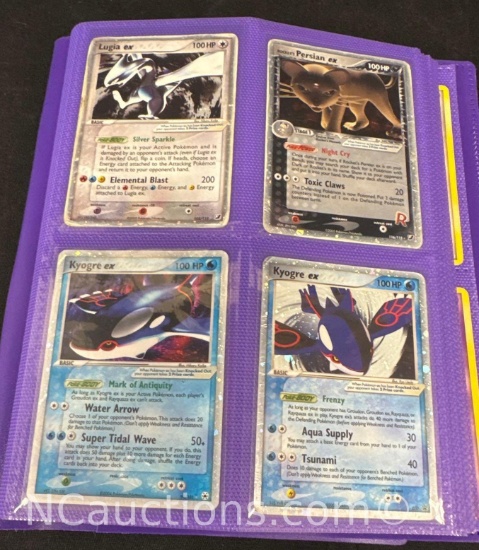 Folder Of WOTC EX Delta Species Pokemon Cards