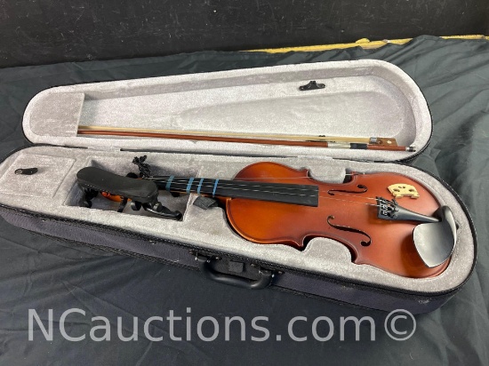 Violin with case