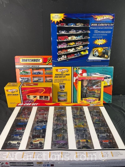 Collectible Hotwheels matchbox cars and sets