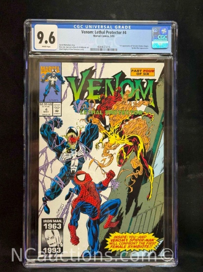 CGC 9.6 Venom: Lethal Protector #4 Marvel Comics, 5/93