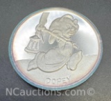 Disney 1 Troy Oz .999 Fine Silver Dopey Bullion Coin