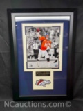 Denver Broncos Signed Photograph says Peyton Manning w/ COA