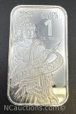 1 Troy Oz .999 Fine Silver Freedom Bullion Bar