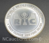 RMC 1 Troy Oz .999 Fine Silver Bullion Coin