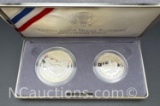 1991 US Mount Rushmore Anniversary Coins 90% Silver Dollar Coin 26. Grams Proof set