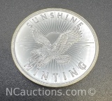 Sunshine Minting 1/2 Oz .999 Fine Silver Bullion Coin