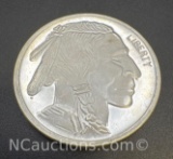 1 Troy Oz .999 Fine Silver Indian Head Bullion Coin