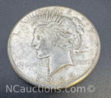 1922-S Silver Peace Dollar 90% Silver Coin 26. Grams