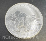2011 Canadian Polar Bear 1 Troy Oz .9999 Fine Silver Bullion Coin