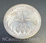 1972 World Trade 1 Troy Oz .999 Fine Silver Bullion Coin