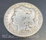 1888-O Morgan Silver Dollar 90% Silver Coin 25. Grams