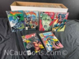 Long Box Approx 300 comics Swamp Thing, Namor, Ghost Rider more