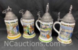 Collectible German Beer Steins Romertruhe Frankfurt