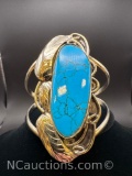 Navajo Turquoise Cuff Bracelet 41. Grams