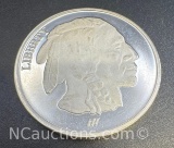 1 Troy Oz .999 Fine Silver Buffalo Bullion Coin