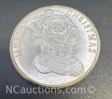 1998 Peace On Earth 1 Troy Oz .999 Fine Silver Bullion Coin