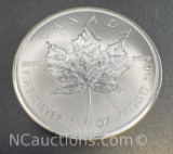 2017 Canadian Maple Leaf 1 Troy Oz .9999 Fine Silver Bullion Coin