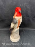 Vintage Jim Beam Trophy Red Bird Decanter Bottle Empty