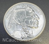 1 Troy Oz .999 Fine Silver Buffalo Bullion Coin
