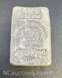 Monarch Precious Metals 2 Troy Oz .999 Fine Silver Bullion Bar