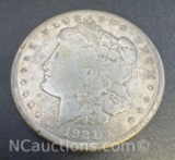 1921-S Morgan Silver Dollar 90% Silver Coin 26. Grams