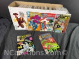 Long Box Approx 300 Comics Avengers, Namor, Iron Fist more