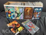 Long Box Approx 300 Comics Superman, JLA, Loki, Batman more