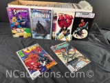 Long Box Approx 300 Comics X-Men Manga, Batman, Spider-Man more