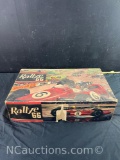 Vintage Rallye 66 tin racing course set