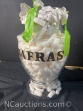 Vintage Sassafras Glass jar