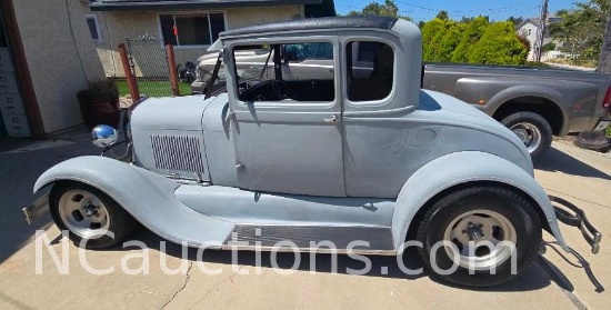 1928 Ford Model A Coupe VIN A2426380 Odometer says 1106 Miles