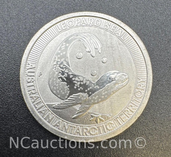 2020 Australian Leopard Seal 1/3 Oz 9995 Platinum Coin