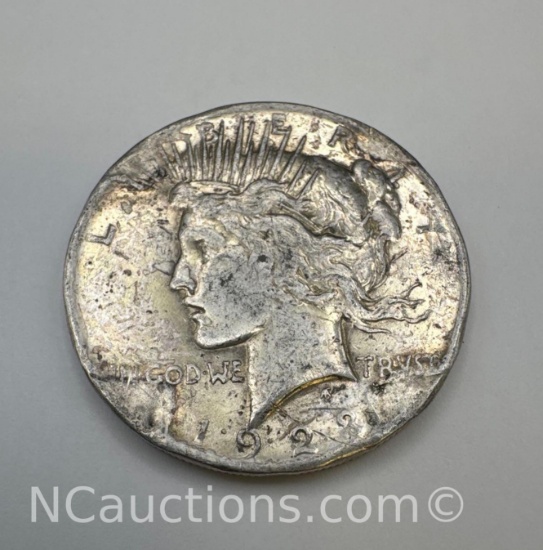 Silver Peace Dollar 90% Silver Coin 26 Grams