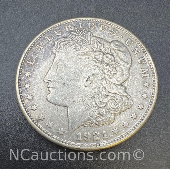 1921-S Morgan Silver Dollar 90% Silver Coin 26. Grams